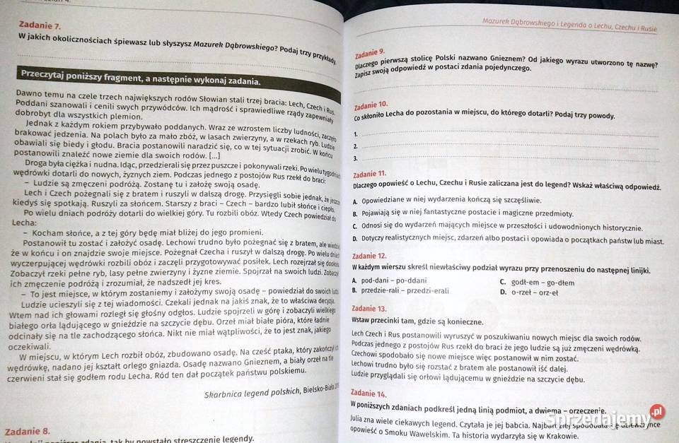 Sprawdziany klasy 4 Matematyka Halina Juraszczyk Chełm sprzedam