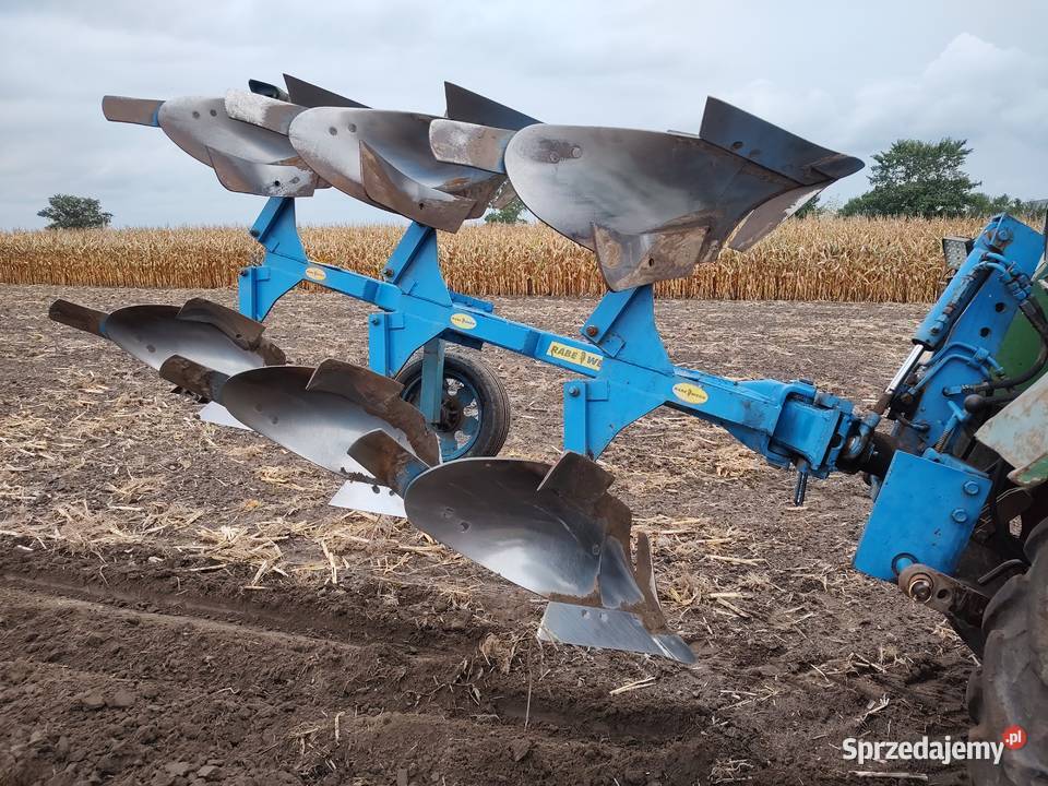 lekki pług 3x35 obrotowy 3 skibowy 2 węże obrót Rabe Łęczyca
