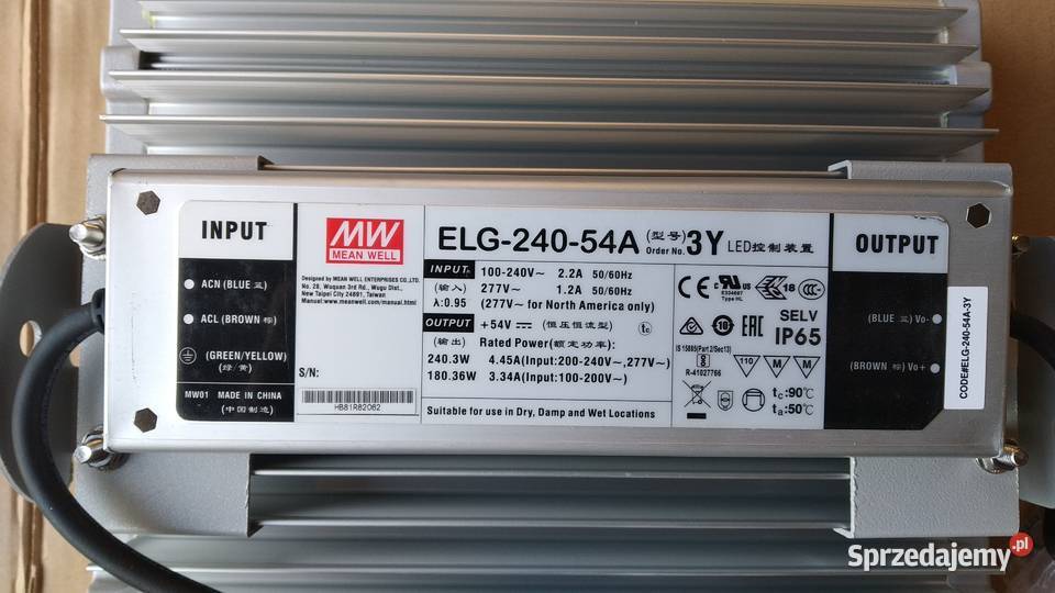 Naświetlacz TECMAR Projektor LED 230W Oświetlenie Gubin