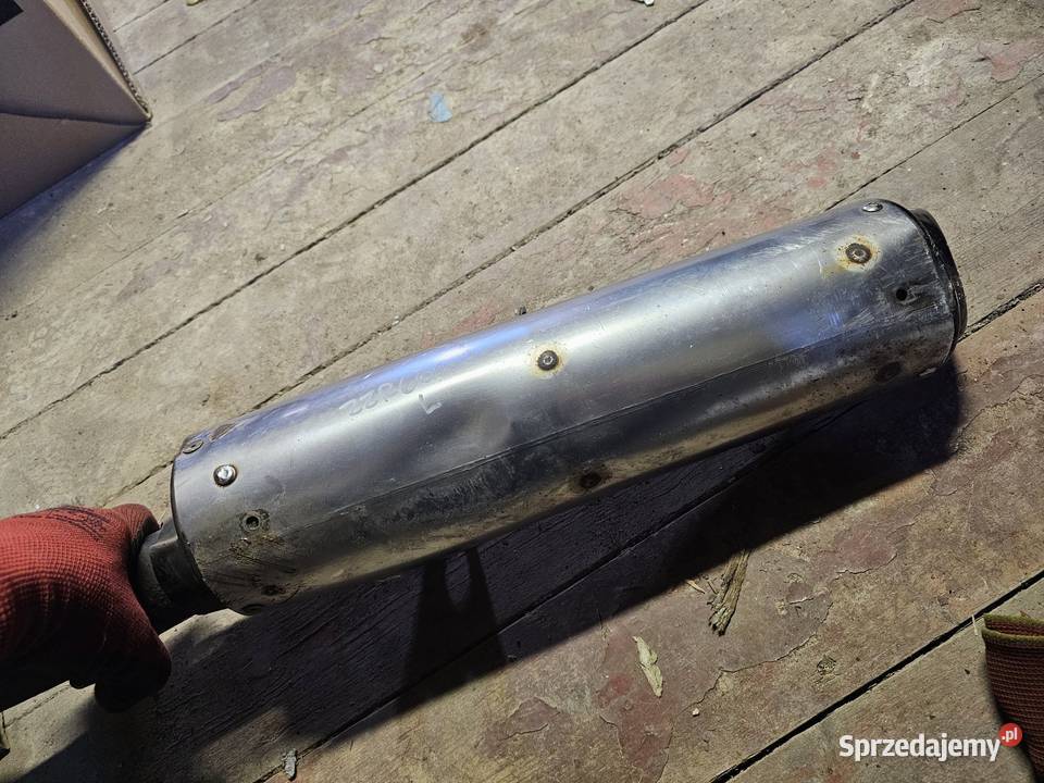 Kawasaki ZZR 600 wydech tłumik lewy ZZR600 rura dolnośląskie Jelenia Góra