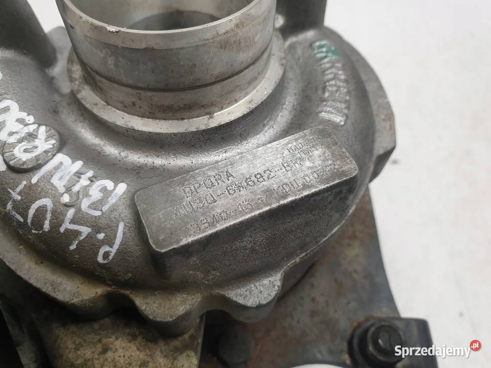 TURBOSPRĘŻARKA Peugeot 407 27 HDI 4U3Q6K682BK lubelskie Chełm