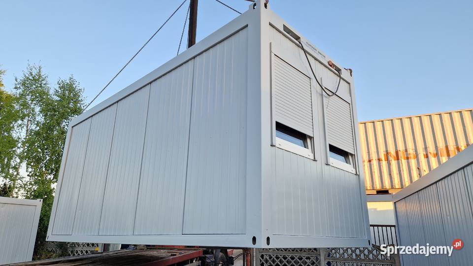 Sprzedam Kontener Biurowy 605x240 Biznes i Przemysł Somianka-Parcele