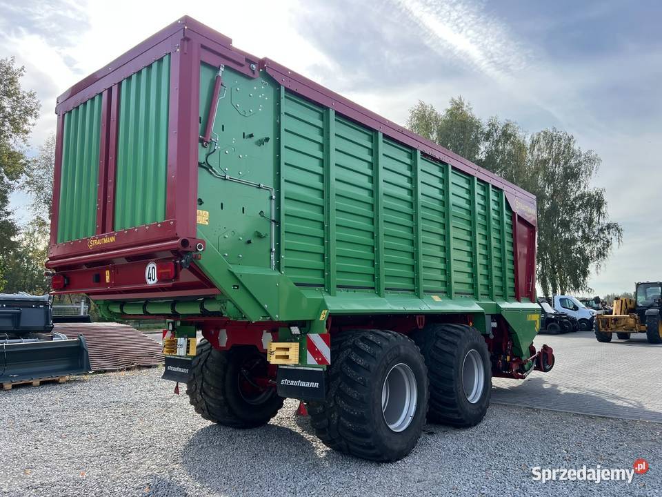 STRAUTMANN MAGNON CFS 8410 I Przyczepa nieuszkodzony Przyczepy rolnicze