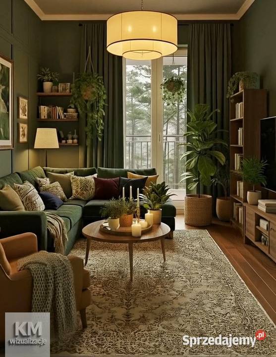 Wizualizacje koncepcyjne wnętrz w formie Pionki