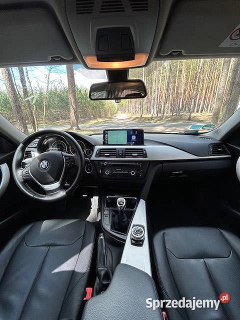 BMW F30 316i 2014 136 Polski salon Skora CarPlay Kożuchów