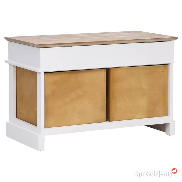 Ławka do przedpokoju 70 x 35 x 45 drewno Warszawa sprzedam