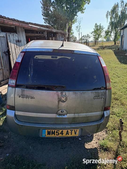 Zderzak tylny opel meriva srebrny Zderzaki Chełmno sprzedam