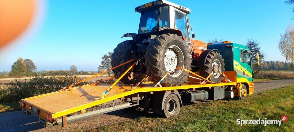 Transport ciągników rolniczych AUTO LAWETA łódzkie Złoczew