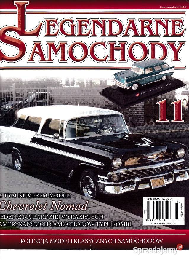 LEGENDARNE SAMOCHODY Pełna kolekcja 61 modeli Wołomin