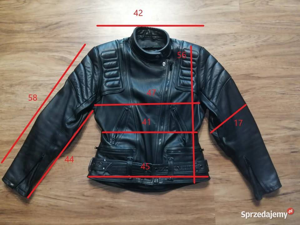Kurtka damska motocyklowa skórzana Tarbor