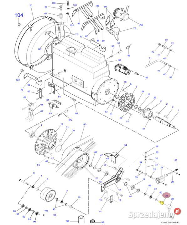 Magnes czujnika indukcyjnego Fendt Massey Do kombajnów Białystok