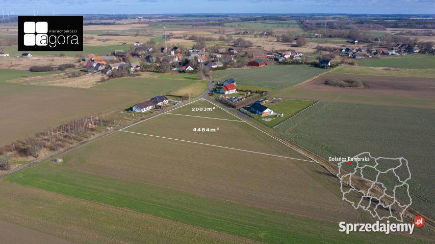 sprzedaży gruntu Gołańcz Pomorska 1734m2