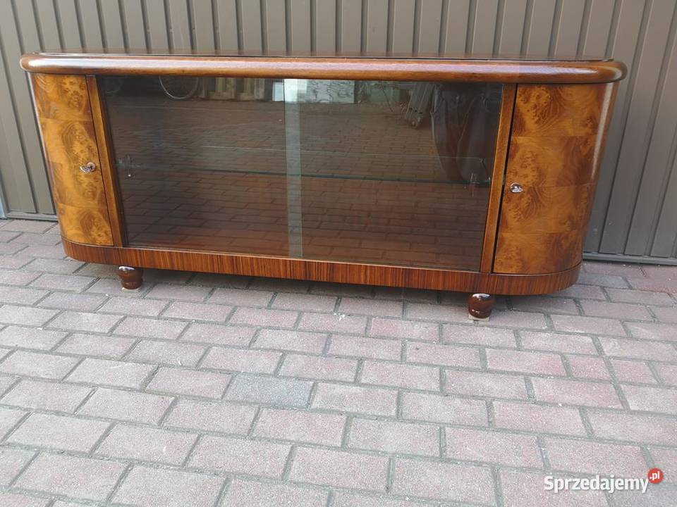 Komoda ARTDECO RTV Niska Orzech 170 Zgrabna Swarzędz sprzedam