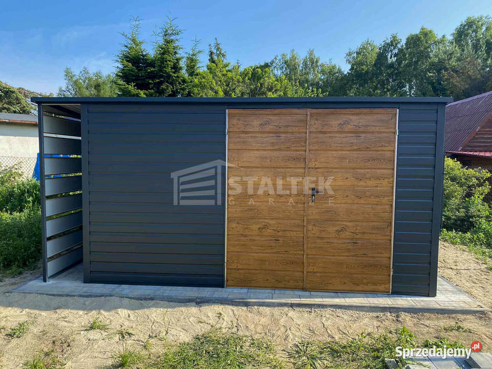 Schowek Domek Ogrodowy 4x3 wiata 05x3 brama dach Turek