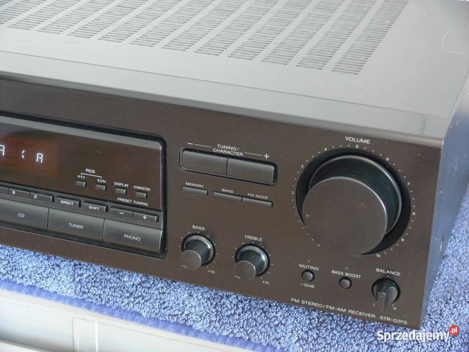 Japoński amplituner Sony STRD365 RDS mocny Amplitunery