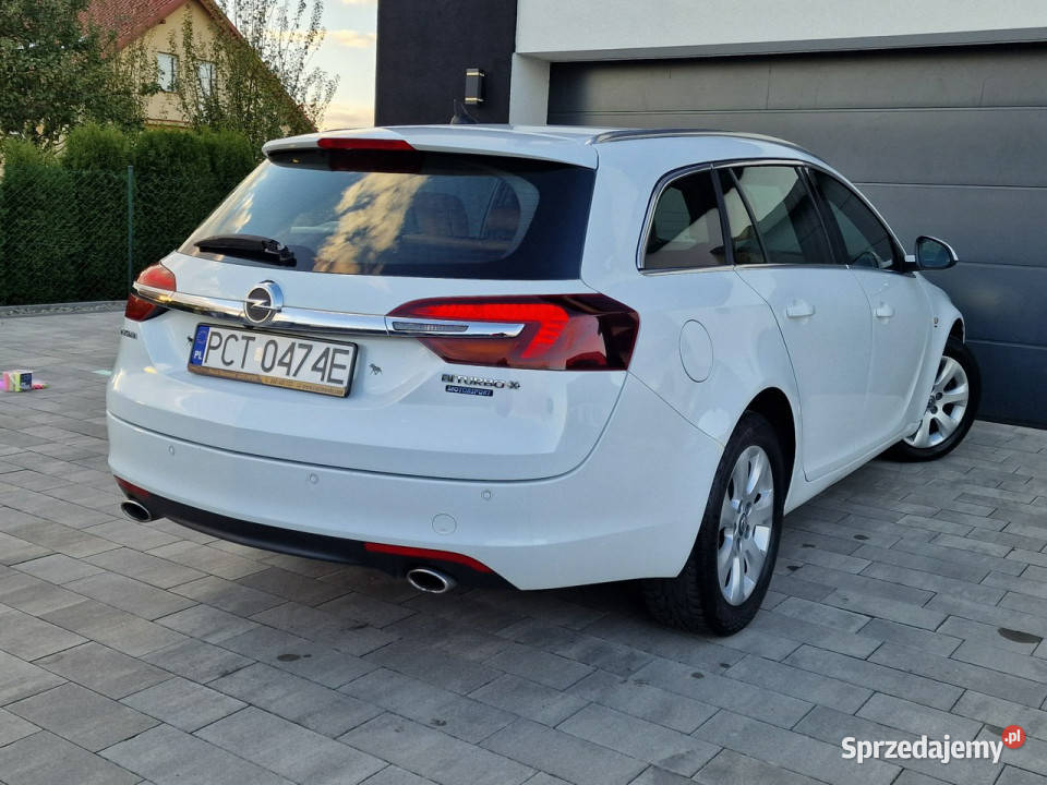 Opel Insignia 4x4 biturbo 194 AUTOMAT ASR (kontrola trakcji) wielkopolskie Czarnków sprzedam