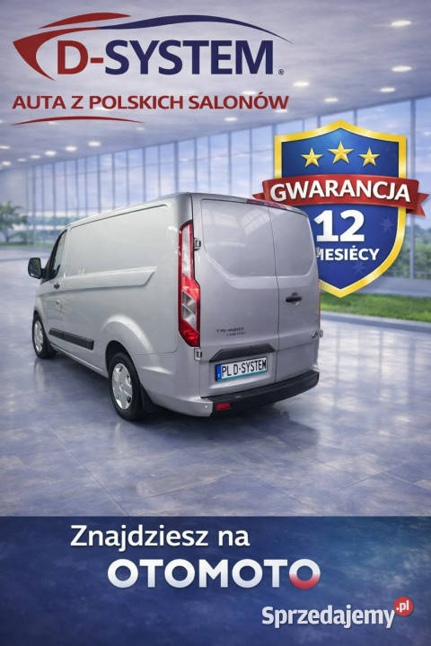 Ford Custom 2023r LONG Furgon fvat SUPER STAN Białystok