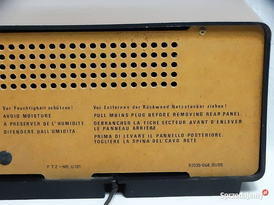 Radio Stołowe Grundig RF 620 Vintage Drewno