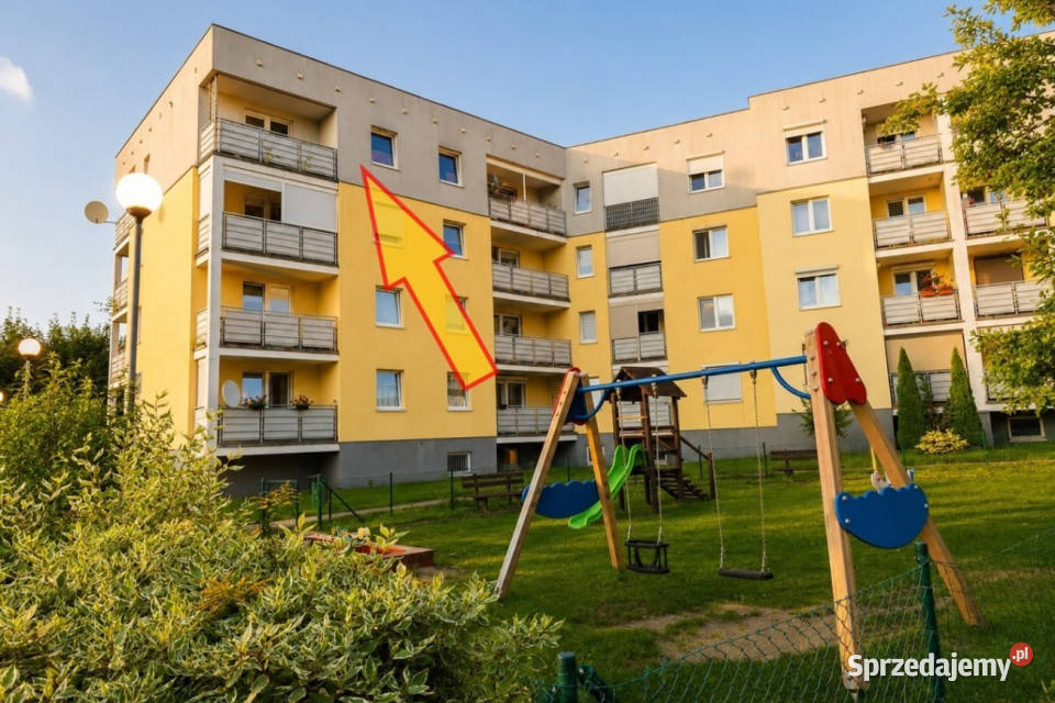 Luboń zadbane 2pokojowe z balkonem i piwnicą