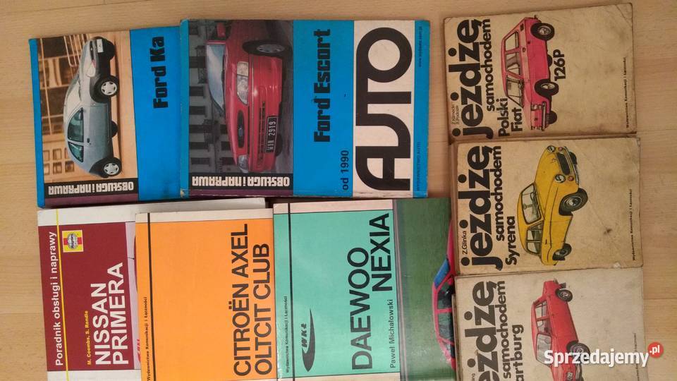 Książka naprawa samochodu Fiat 125 126 Trabant śląskie Chorzów sprzedam