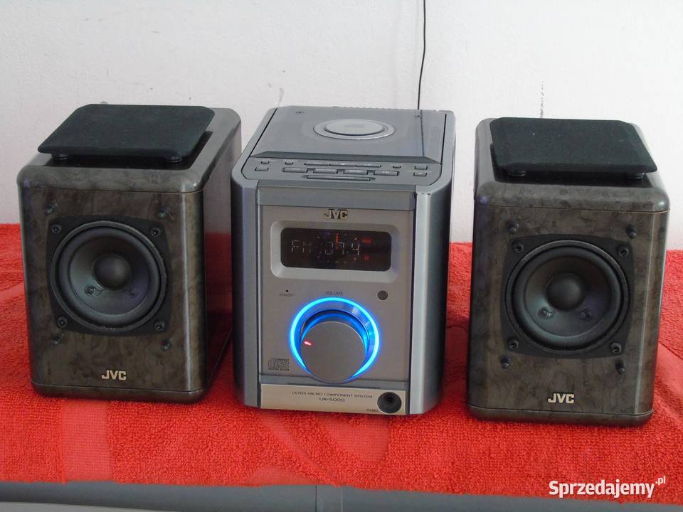 Japońska wieża JVC CA-UX5000 kolumny. DOSTAWA