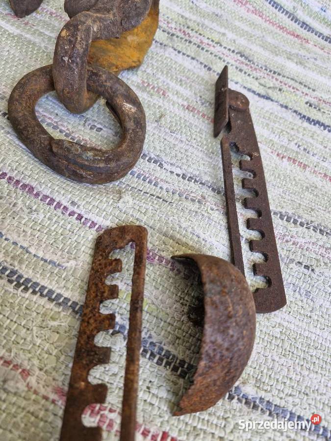 metalowe przedmioty żelastwo mazowieckie Warszawa