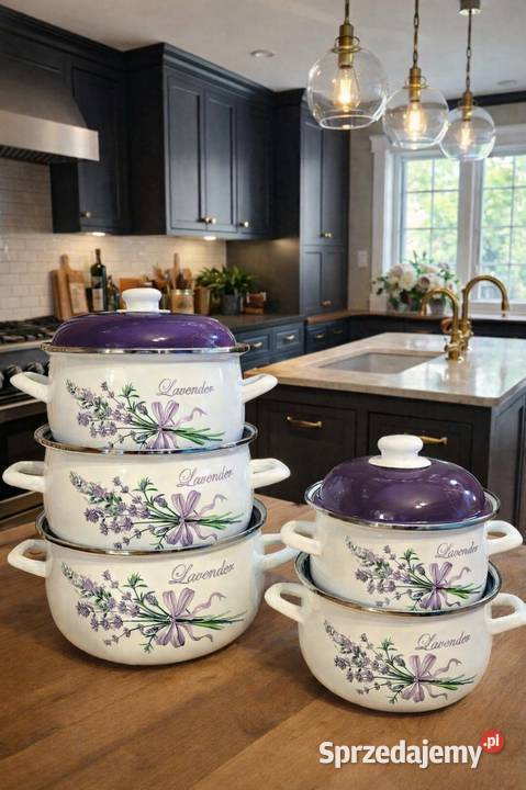 Garnki emaliowame Zgorzelec sprzedam