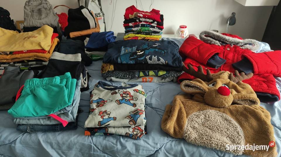 Paka Ubranek chłopca rozmiar 116122 6 lat+ Słupsk sprzedam