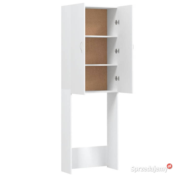 Szafka na pralkę biała 64 x 255 x 190 WM808413 Warszawa sprzedam
