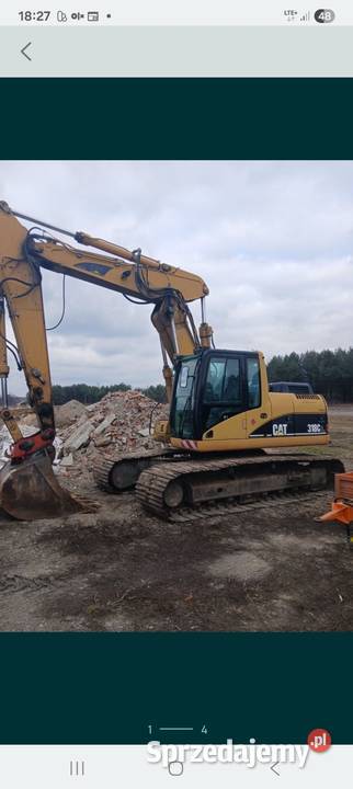 KOPARKA CATERPILLAR 318 Wola Raniżowska