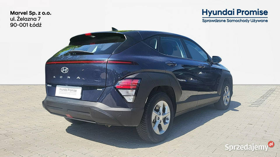 Hyundai Kona 16 Hybryda salon wersja Smart II wspomaganie kierownicy łódzkie Bełchatów