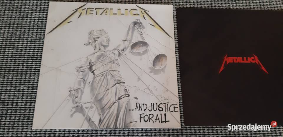 METALLICA and JUSTICE FOR ALL 2LP 1988 idealna Jastrzębie-Zdrój