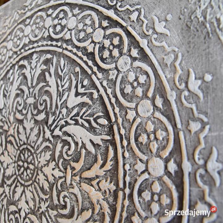 Mandala 35 obraz ręcznie malowany pomorskie Malbork