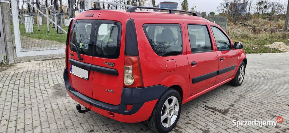 Dacia Logan MCV 15DCI kombi 7osóbsalon Polska welurowa tapicerka Gdańsk