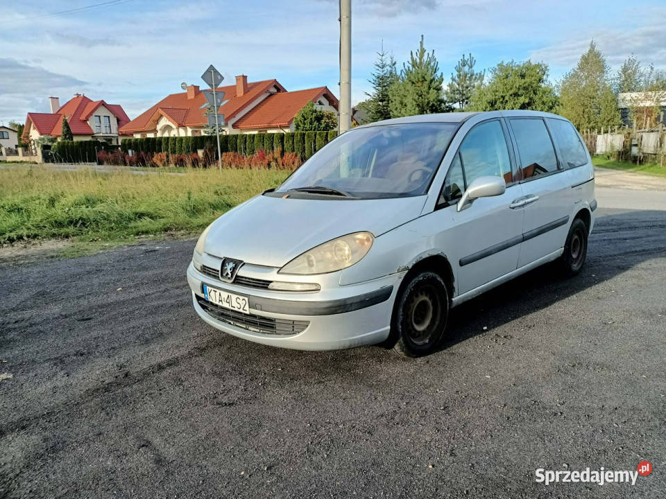 Peugeot 807 Peugeot 807 20 03r srebrny Tarnów