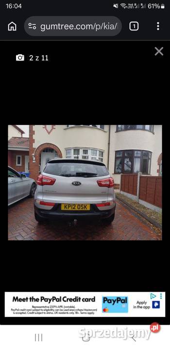Kia sportage 3 20 crdi sprzedam