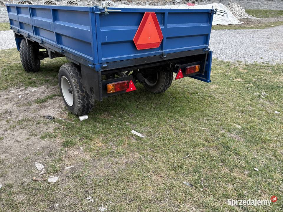 przyczepa SADOWNICZA rozrzutnik ROLNICZA 45T Annopol