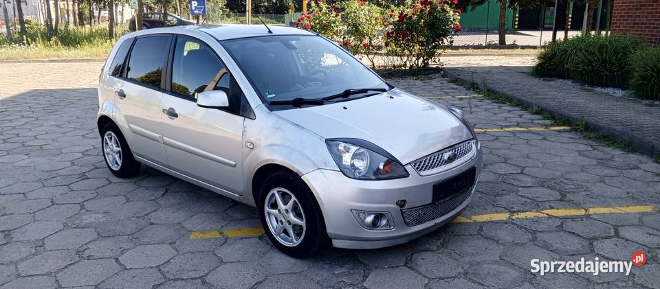 Ford Fiesta 14 BenzynaZ Niemiec5 drzwiUszkodzona Samochody na części Szamotuły