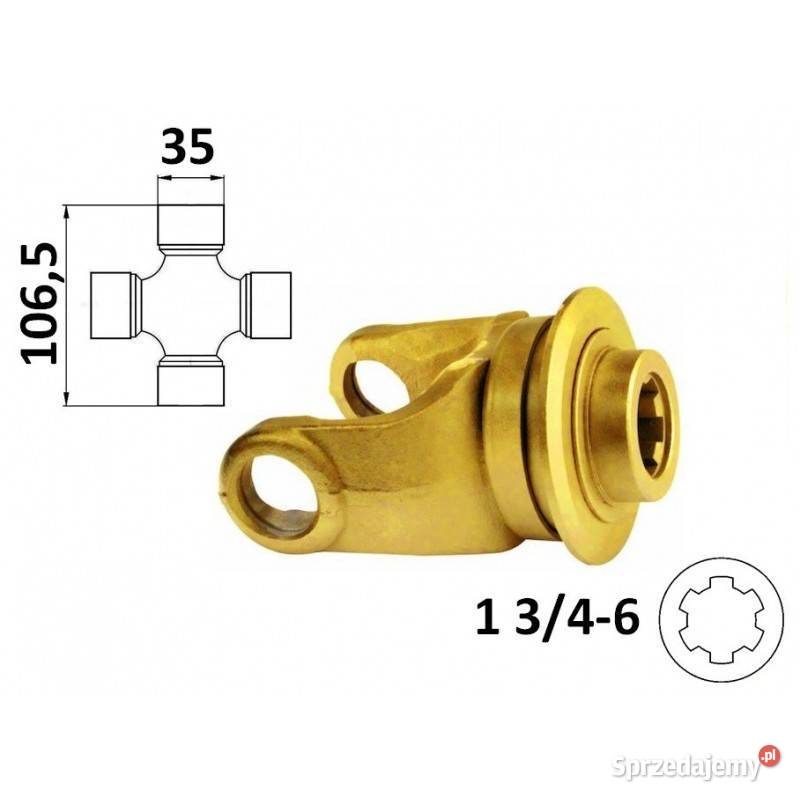 Widłak ciągnikowy 1 346 na krzyżak 35x1065 mm