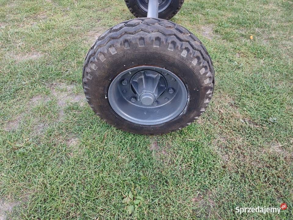 Oś z kołami 100 75 r15 do przyczepy jednoosiowej świętokrzyskie