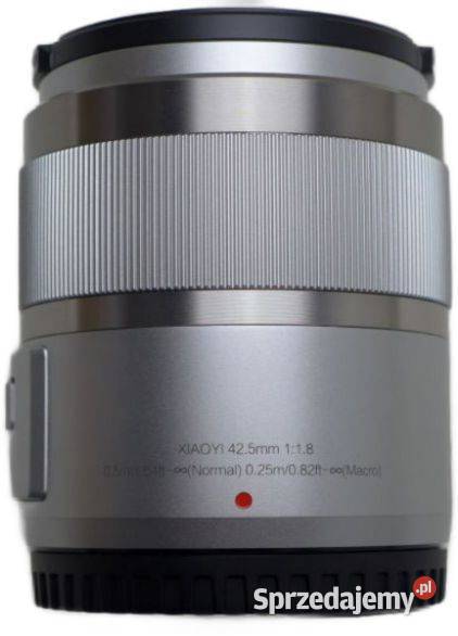 Obiektyw XIAOYI 425mm 18 micro 43 MFT srebrny Warszawa sprzedam