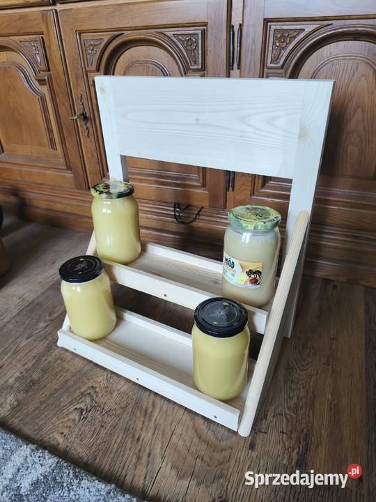 Ekspozytor stojak regał do eksponowania słoików Pozostałe Malawa