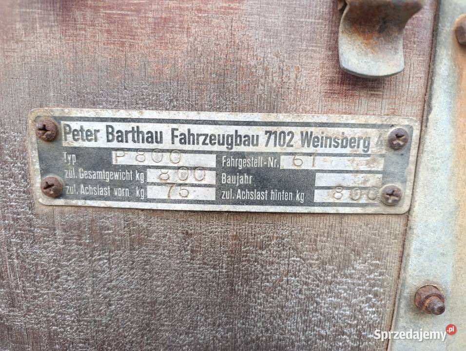 Barthau p800 burtowe Sokołów Małopolski sprzedam