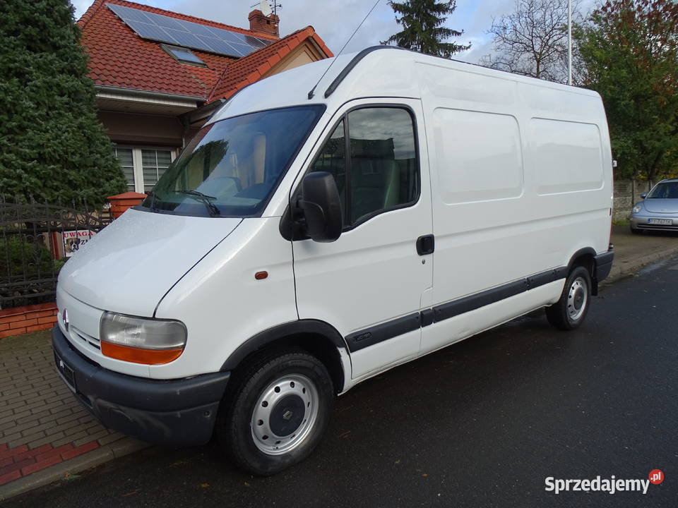 Renault MASTER 22 DCI 90 KONI L2 H2 SREDNIAK wielkopolskie Poznań