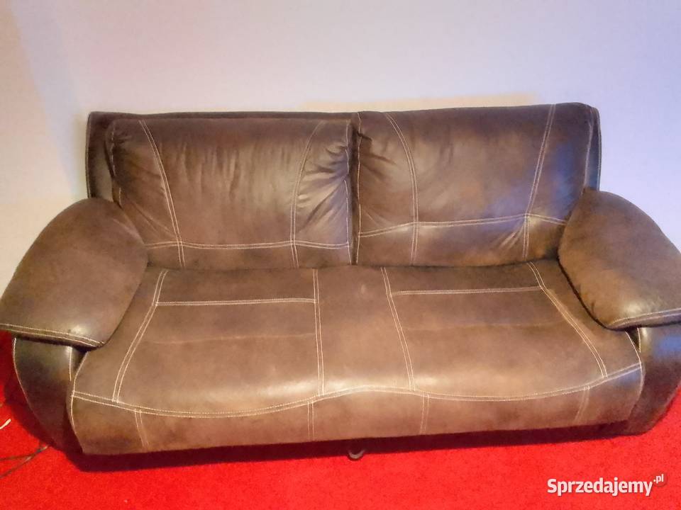 sofa rozkładana z funkcją spania Sofy i kanapy Poznań sprzedam