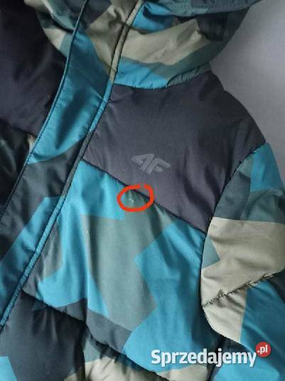 Kurtka 4 F Zimowa Puchowa Chłopięca 152 Elbląg