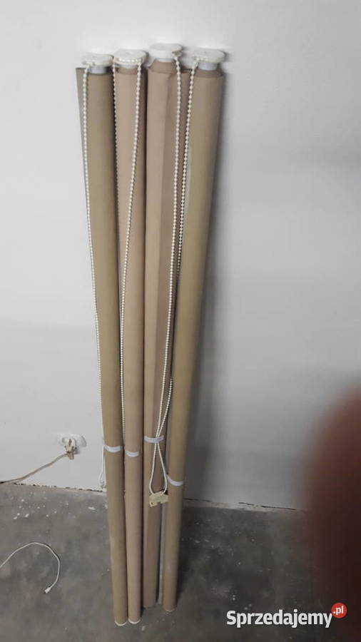 Rolety wewnętrzne używane cztery sztuki sprzedam