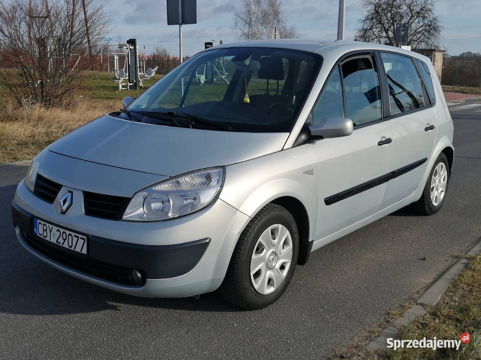 Renault scenic 2 2004 16 benzyna isofix klima 2 manualna