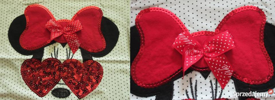 Komplet MINNIE Myszka Mickey bluzka spódniczka Warszawa