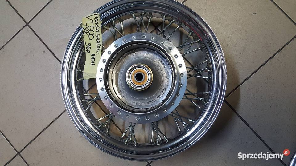Sprzedam Felge tył Honda Shadow VT 600 96r ideał Jawiszowice sprzedam